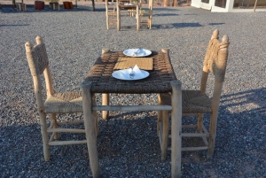 Magical dinner in agafay desert and camel ride with sunset