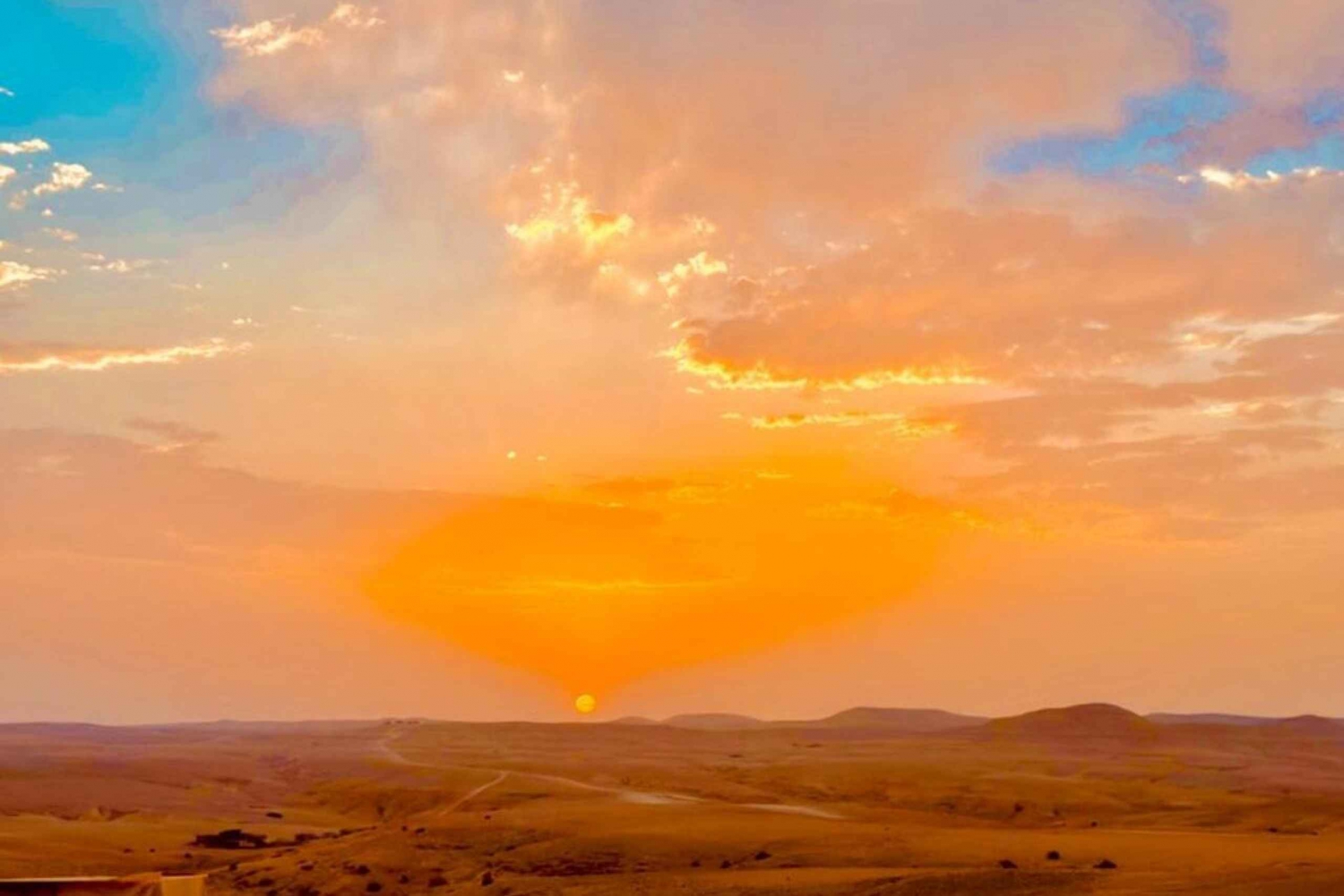 Magical Dinner In Agafay Desert & Sunset Experience