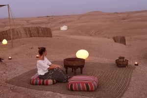 Magical Dinner In Agafay Desert Under the Stars & Camel rid