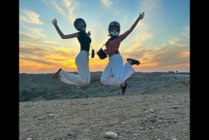 Cena mágica bajo las estrellas con paseo en camello y quad