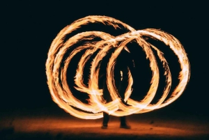 Cena mágica bajo las estrellas con paseo en camello y quad