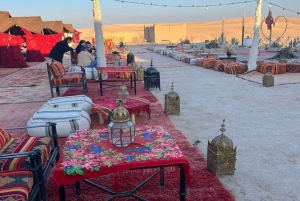 Magical Dinner with Camel ride and Sunset in Agafay Desert