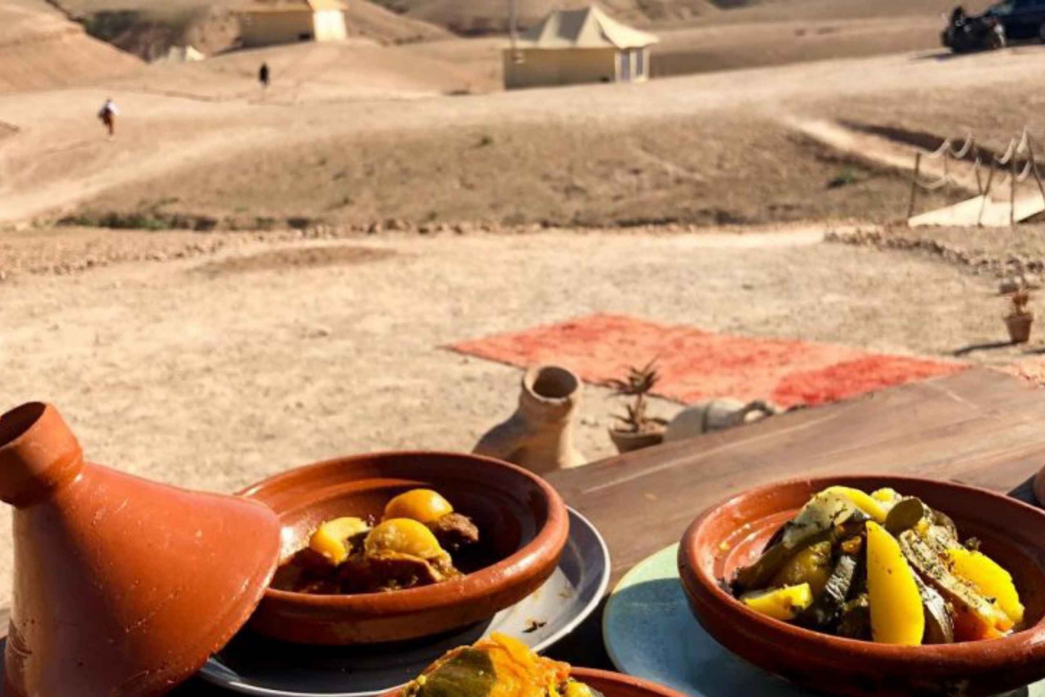 Magical half day Lunch In Agafay Desert with Swimming pool