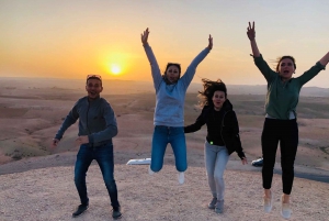 Sunset Dinner under Agafay Desert’s stars with Show