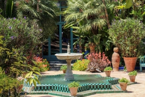 Marrakech: Majorelle-hagen, YSL og inngang til Berbermuseet