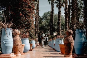 Marrakesz: Ogród Majorelle, YSL i wejście do Muzeum Berberów