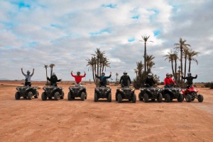 Marrakech : 2 h de quad et balade en chameau à la Palmeraie
