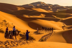 Marraquexe: Excursão de luxo de 4 dias ao deserto para Fes via Merzouga
