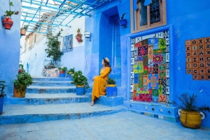 Marraquexe: Viagem de 7 dias a Tânger via Chefchaouen e deserto