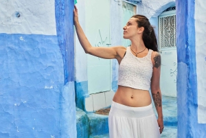 Marraquexe: Viagem de 7 dias a Tânger via Chefchaouen e deserto