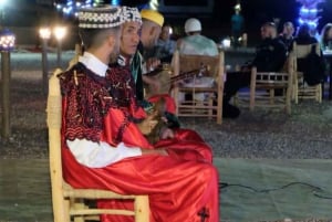 Marrakech: Camel Ride, Dinner, Pool, and Fire Show in Agafay