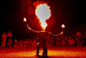 Marrakech: Camel Ride, Dinner, Pool, and Fire Show in Agafay