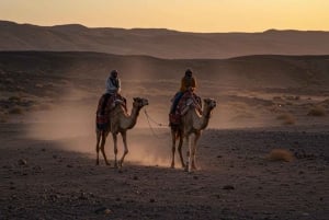 Marrakech: Camel Ride, Dinner, Pool, and Fire Show in Agafay