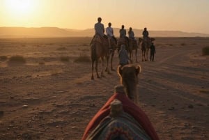 Marrakech: Camel Ride, Dinner, Pool, and Fire Show in Agafay