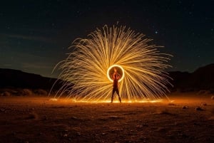 Marrakech: Camel Ride, Dinner, Pool, and Fire Show in Agafay