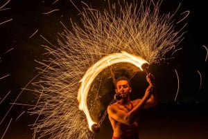 Marrakech: Camel Ride, Dinner, Pool, and Fire Show in Agafay