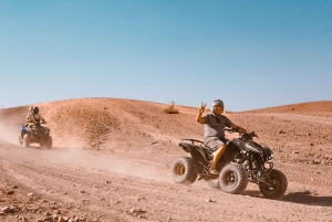 Marrakech: Agafay Desert Camel Ride, Dinner, Pool & Quad