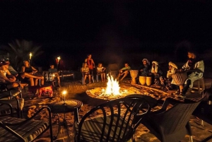 Marrakech : Chameau, dîner-spectacle et excursion facultative en quad dans le désert