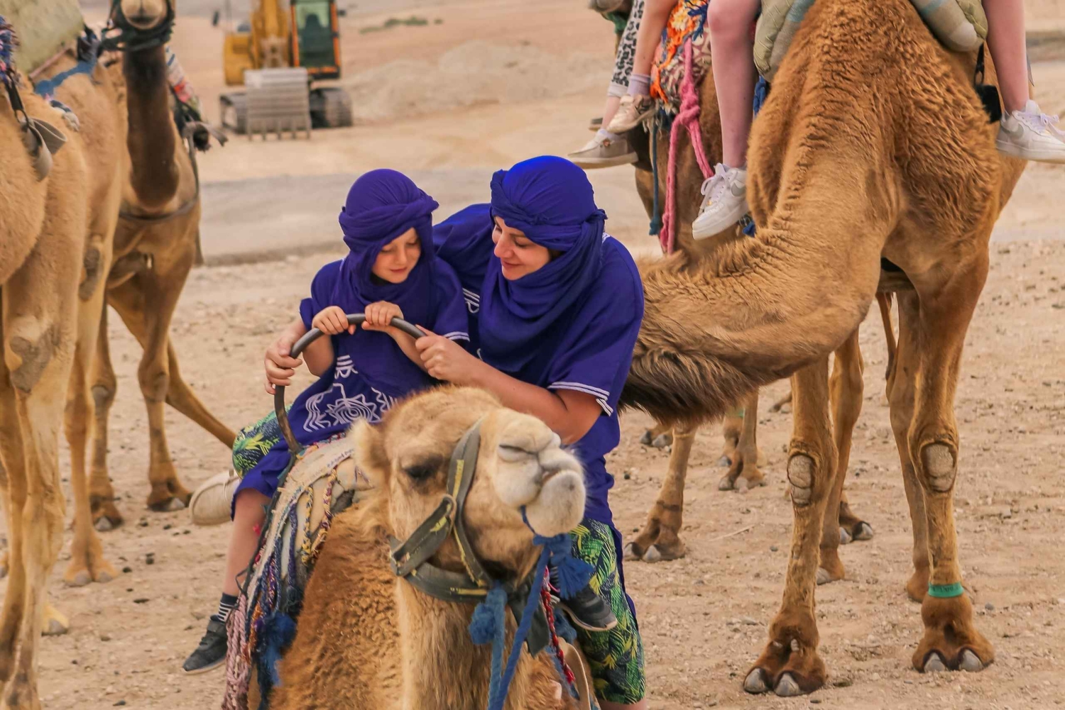 Marrakech: Agafay Desert Camel Ride, Sunset and Dinner Show