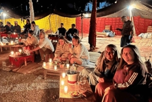 Marrakech: Agafay Desert Camel Ride, Sunset and Dinner Show