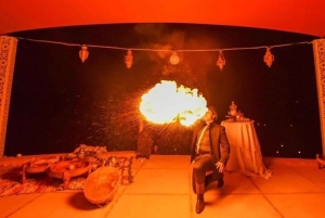 Marrakech: Agafay Desert Camel Ride, Sunset and Dinner Show