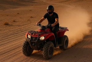 Marrakech: Agafay-ørken med middagsshow, firhjuling og kamel