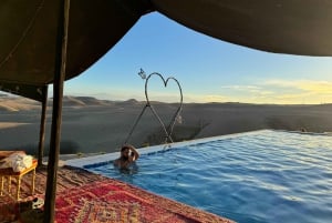 Marrakech : Escapade dans le désert d'Agafay avec piscine et déjeuner
