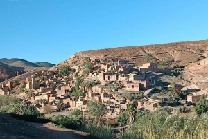 Marrakech:Agafay woestijn magisch diner kamelenrit en zonsondergang