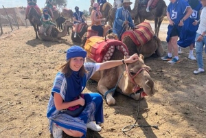 Marrakech: cena magica nel deserto di Agafay, giro in cammello e tramonto