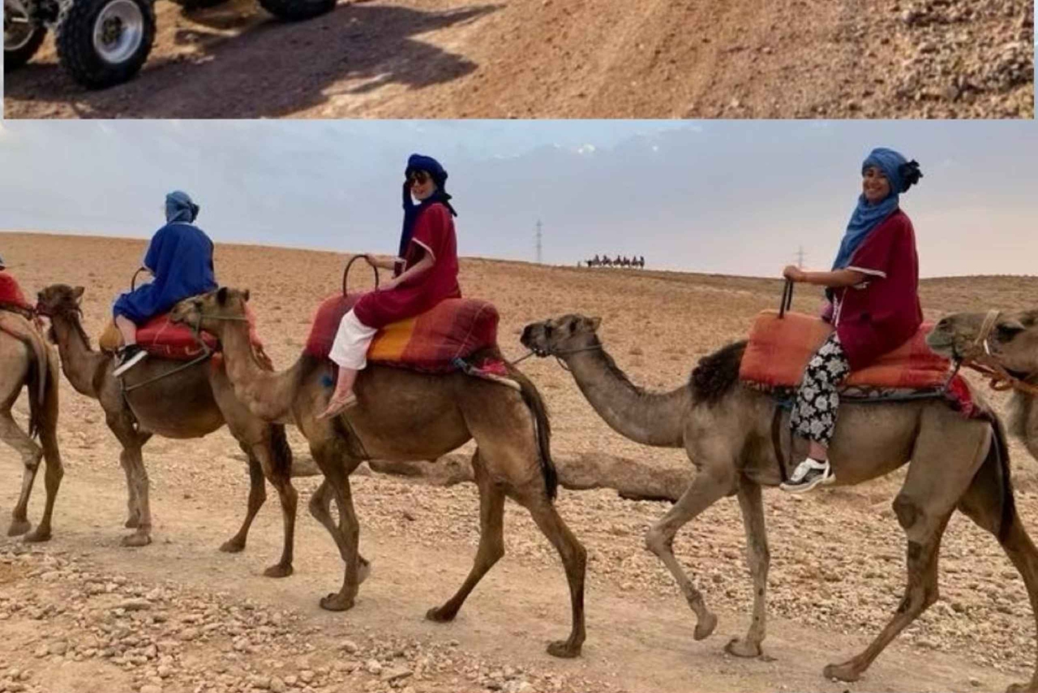 Marrakech: Agafay Desert Pool and Tour with Lunch