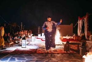 Marrakech : piscine dans le désert d'Agafay, dîner et spectacle