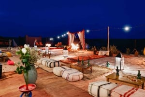 Marrakech : piscine dans le désert d'Agafay, dîner et spectacle