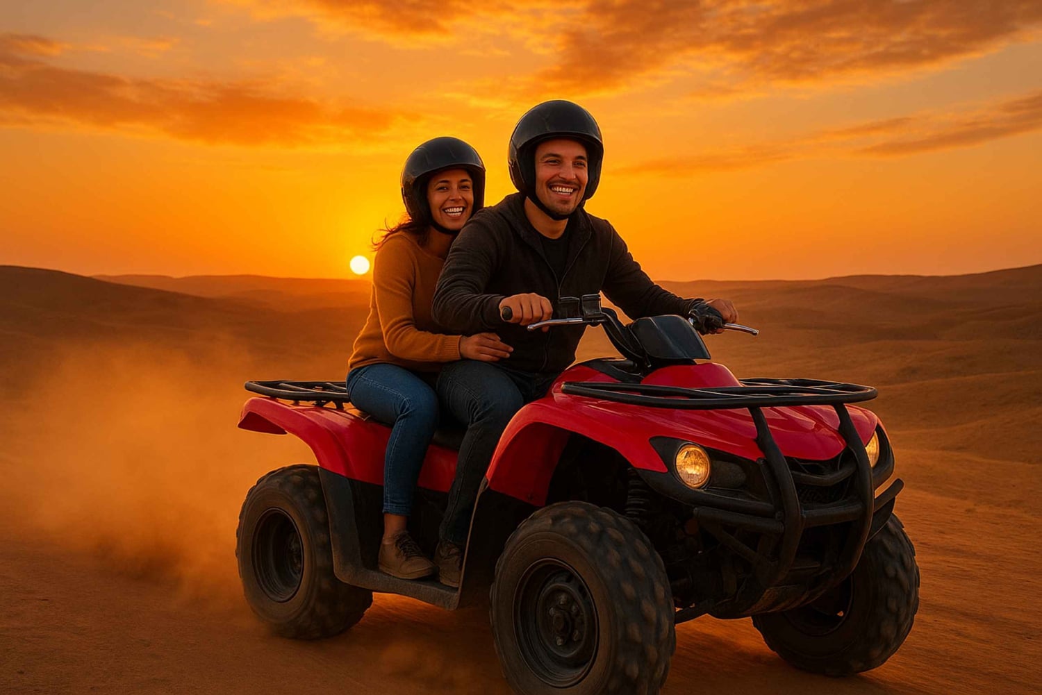 Marrakesh: Agafay-woestijn, quad, kamelenrit, diner en show