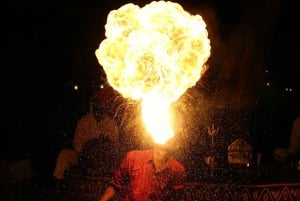 マラケシュ：アガファイ砂漠、四輪バギー、ラクダ乗り、ディナーショー