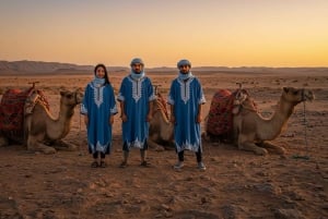 Marrakech: Agafayn aavikkokilpailu, kameliratsastus, illallinen, show