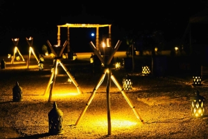 Marrakesh: ATV, kamelridning, middag og show i Agafay-ørkenen