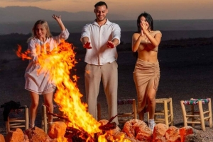 Marrakesh: ATV, kamelridning, middag og show i Agafay-ørkenen