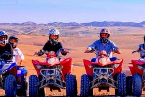 Marrakech: Agafay Desert Quad Bike with Lunch and Pool