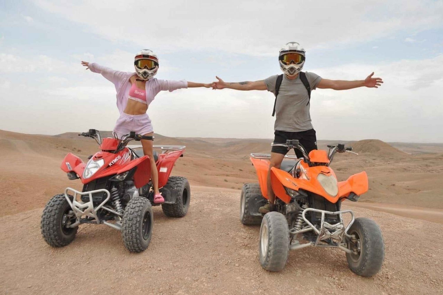 Marrakech: Passeio de Quadriciclo no Deserto de Agafay com Jantar e Show