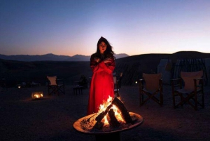 Marrakech: Agafay Desert Quad Biking Tour with Dinner & Show