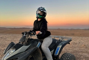 Marrakech: Agafay Desert Quad Biking Tour with Dinner & Show