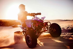 Marrakech: Agafay Desert Quad Biking Tour with Dinner-Show