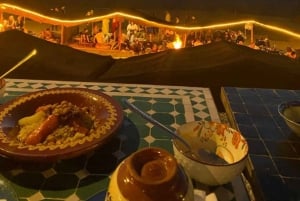 Full Package Agafay Desert camel ride, Quad Bike Dinner Show