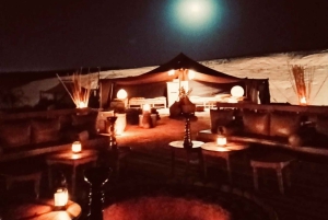 Marraquexe: quadriciclo no deserto de Agafay, passeio de camelo e jantar com espetáculo