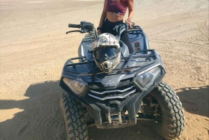 Marraquexe: quadriciclo no deserto de Agafay, passeio de camelo e jantar com espetáculo