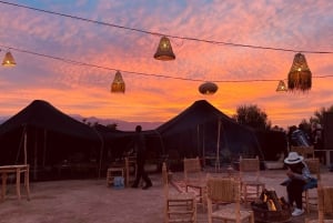 Marrakech: quad- en kameelritten in de Agafay-woestijn, diner en show