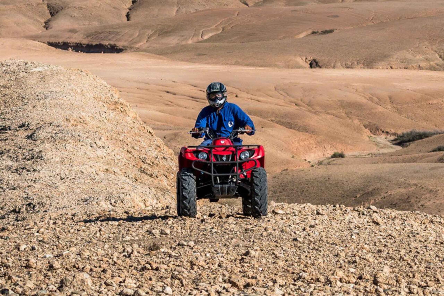Марракеш: поездка на квадроциклах и верблюдах по пустыне Агафай с ужином и шоу