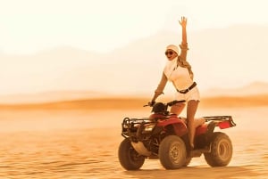 Marrakech: Agafay-woestijn Quad & kamelenritten met dinershow