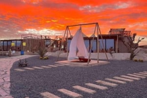 Marrakech: Agafay-ørkenen på quad og kameltur med middagsforestilling