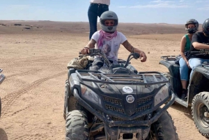 Marraquexe: passeios de moto-quatro e camelo no deserto de Agafay com espetáculo e jantar
